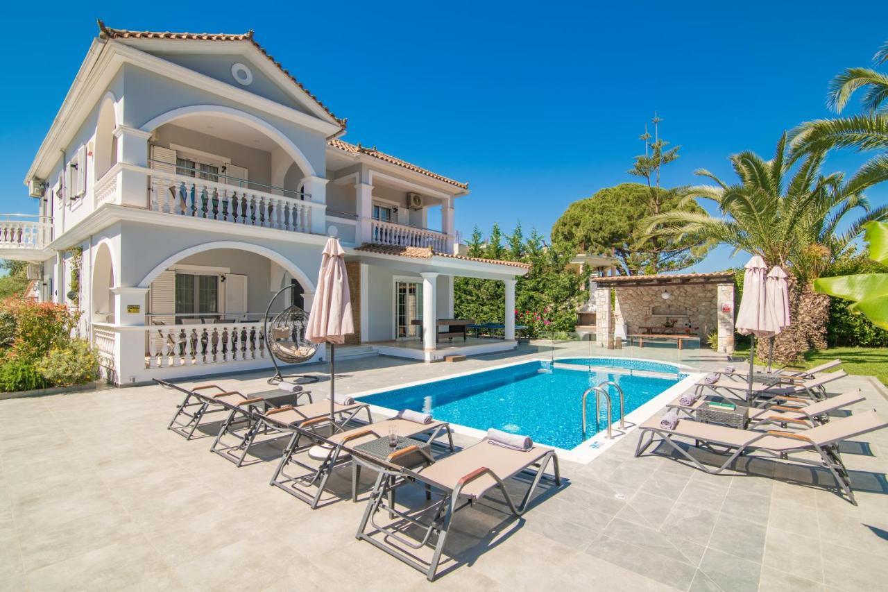 Luxury Villa Vanato & Pool Koukounariá Kültér fotó
