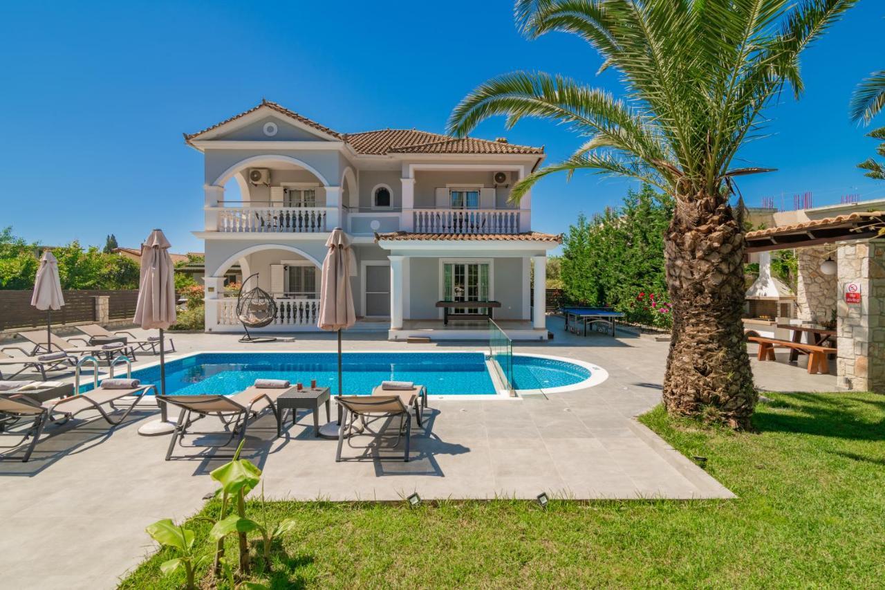 Luxury Villa Vanato & Pool Koukounariá Kültér fotó