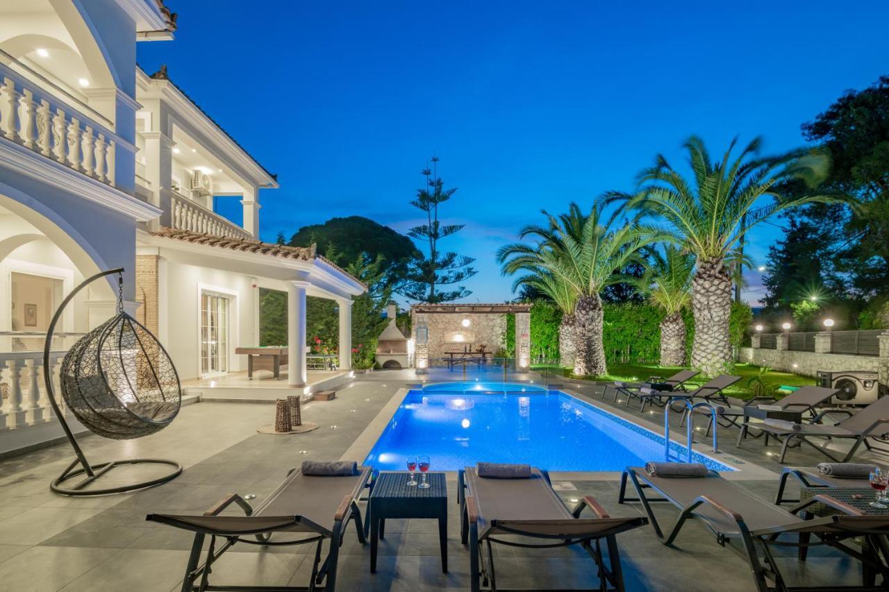 Luxury Villa Vanato & Pool Koukounariá Kültér fotó